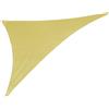 Coolaroo Coolhaven Tenda parasole per esterni, con blocco UV al 95%, traspirante, con minuteria in acciaio inox, per patio, terrazza, giardino o piscina, 4,6 x 3,7 x 2,7 m, triangolo retto, Sahara