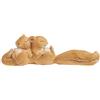Top Collection Top Collezione Miniature Fairy Garden e terrario Statua, Dormire scoiattoli, 3,2 cm da 10,8 cm