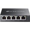 TP-Link ES205G (5 porte), Switch di rete, Nero