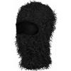 Malaxlx Cappello all'uncinetto da donna con orecchie di gatto, berretto invernale a righe, cappello da volpe morbido vintage gotico grunge berretti