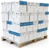 IMBALLAGGI 2000 - Pallet Carta A4 per Stampanti, 240 Risme da 500 Fogli, 120.000 Fogli, Carta A4 di Alta Qualità per Ufficio, Fotocopiatrici e Stampanti, Formato A4, 80 g/m²