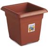 Stefanplast Fioriera Quadrata Colore Terracotta 45cm di Stefan Plast