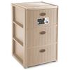 Stefanplast Cassettiera Elegance 3 Cassetti Cashmere 40x40x60h di Stefanplast