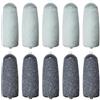 Generic Testine a rullo di ricambio per rimozione calli e calli, 10 pezzi, per rimuovere calli elettrici, levigano e ammorbidiscono la pelle , per casa, spa, pedicure, cura di bellezza, vacanze, donne e