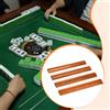 4 pezzi di supporto in legno per Mahjong per riunioni di famiglia, amici e