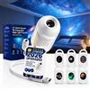Generic Proiettore Galassia Oceano 2 in 1 Luce Notturna, Mini Lampada di Proiezione Stellato USB HD, Collo Flessibile 360° Multiple Slide per Camera da Letto Soffitto Festa e Interni (6 PC)