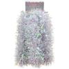 Christmas Concepts® 3m / 9.8ft Orpello di Natale grosso/fine - Decorazioni natalizie - Tinsel di alta qualità (Argento e iridescente)