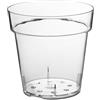 Sicignano VASO KRIS CM.15 PLASTICA TRASPARENTE