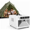 DDZJTPP Mini Condizionatore Portatile con Vero Compressore,Climatizzatore da Campeggio 3400 BTU,4-in-1 Raffreddatore Silenzioso 45dB per tendas,Camper,Va-NS e Avventure all'Aperto Cold+Heat
