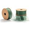 MORSUNBELA Nastro Organza Nastri di Seta Nastro per Regalo Verde Scuro | Nastro in Organza e Seta per Regali, Matrimoni e Compleanni, Elegante e Versatile per Fiocchi, Confezioni e Decorazioni Chic