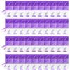 IJHYGD 40 Pcs Sacchetti per Lavanda Vuoti e Profumati - Sacchetti Tulle per Cassetti e Armadio (Viola Intenso)