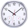 ACCSHINE Orologio da parete radiocontrollato da 30cm, senza ticchettio, silenzioso, funzionamento a batteria al quarzo, facile da leggere per camere, casa, cucina, camera da letto, ufficio, scuola