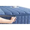 SWJ-swjssb Proteggi Materasso con Cerniera - Trapuntato, Coprimaterasso 80x190/140x200/160x190 cm, Imbottito, Personalizzabile per Singolo, Una Piazza e Mezza e Matrimoniale(Blu navy,80x190x25cm)