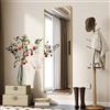Koonmi Specchio da terra con angoli arrotondati, 40 x 150 cm Specchio per figura intera con supporto, grande specchio da terra Specchio per figura intera da appendere per camera da letto, soggiorno