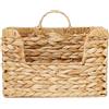 Keboyoe Cesto Giacinto D'acqua Porta Cesto da Parete Rattan da Parete Portariviste