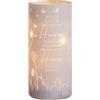 Widdop and Co Widdop Thoughts of You - Lampada commemorativa a LED con messaggio sentimentale