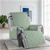 Yunlaishaocer Copripoltrona 1 Posto Relax Reclinabile Impermeabile con Tasche,Antigraffio, Antimacchia, Antiscivolo, Materiali Spazzolati con Elastico Regolabile per Sedie a Sdraio