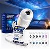 Generic Proiettore Galassia Oceano 2 in 1 Luce Notturna, Mini Lampada di Proiezione Stella USB HD, Collo Flessibile 360° Multiple Slide per Camera da Letto Soffitto Festa e Decorazione d'Interni (12 PC)