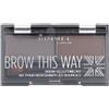 Rimmel London Brow This Way Palette (002 Medium Brown) 2,4 g