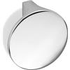 SOTECH 5 x Pomelli per Mobili MIRAGE Distanza Fori 16 mm Cromo lucido | Pomello per Armadio per Cucina