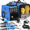 ANDELI 8-in-1 Saldatrice multifunzione 230V - 205A/50A MIG/TIG HF/Plasma