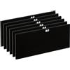 PATIKIL 6pz Saldatura Telo Ombra 8 Vetro 4-1/4x 2 Nero Oscuranti Piastre | Temprato Vetro, Filtranti Coperture Sostituzione, per Casco Saldatura Cappuccio