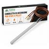 Mastro Aspirapolvere Candeletta Stufa Pellet, 320 Watts, Lunghezza 180 mm, ∅ 10 mm