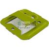 Früh Building Systems FRÜH Ganci per Perline 4 x 8,5 mm cromatati, clip di fissaggio invisibile per perlinato in legno in ambienti umidi, tipo 104SKVC, 100 pezzi con viti