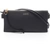 LOEWE Borsa a tracolla LOEWE Hoya pouch C630R10X031100 in pelle nera usata