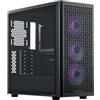 COOLER MASTER Case Cooler Master Elite 502 Mid-Tower ATX ARGB Vetro Temperato Nero