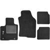 EMPOTEC Tappetini Auto in Moquette per Lancia YPSILON (dal 2011), Nero, con Logo e 2 Pin Lato Guida, Codice Equivalente Originale 50291079 Alta Qualità MADE IN ITALY