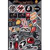 CMR Design Co Adesivi Stickers Fox Factory Effex One Industries - Stickers Moto - Adesivi Per Quad - Adesivi Motocross - Per Motociclette, Automobili, Caschi, Notebook Per Computer E Altri Oggetti (51)