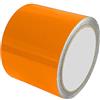 INDIGOS UG - Strisce Decorative 10m x 8cm - Arancio Pastello Lucido - Modellismo di Auto, Moto, Barche, Strisce Laterali, Strisce adesive, Tuning, Car Wrapping, Strisce di Rivestimento per Auto