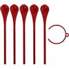 Generic Estensione per ugello di bomboletta spray, adattatore rotante, adatto per bombolette spray da 3mm/4mm, bacchetta di estensione per interni, officina, studio, sottoscocca auto, casa, decorazione murale