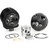 Generico KIT GRUPPO TERMICO 177cc CILINDRO Ø63 IN GHISA 7 TRAVASI PIAGGIO COMPATIBILE CON VESPA PX PE 125 150 MOTORE CILINDRO TESTATA PISTONE