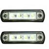MelTruck® 2 x luci di posizione a LED anteriori 12 V 24 V per camion e rimorchi (bianco)