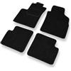 Mossa Tappetini adatti per Lancia Ypsilon IV Hatchback 2011-2024 4pz nero S