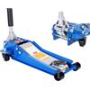 DE ROSA SHOP Cric Idraulico per Auto 4T con Doppio Pistone e Ruote Bidirezionali a Cuscinetto, Sollevatore Auto con Assetto Ribassato per Veicoli - DE ROSA SHOP