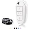 TOOMUME Cover Chiave Auto per Peugeot 208 308 2008 3008 Citroen C3 C4 C5 | Silicone Morbido, Antiurto, Anticaduta, Antigraffio, Custodia Protettiva Chiave per 508 5008 Picasso Aircross Cactus DS3 DS5