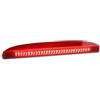 Gnshdg Terza Luce Freno Posteriore 1 Pezzo Terza Luce Stop Posteriore Luce Stop Alto Livello Freno Auto LED Per Clio MK2 MK3 1998 1999 2000-2012 2013 2014 7700410753 Terza Luce Stop Alta(1set RED LENS)