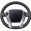 Shining Wheat Coprivolante in pelle nera per Toyota Prius 30 (XW30) 2009-2015 Prius C Prius V Aqua 2014 2015