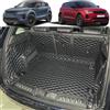 7DEEKEI Vasca baule per Range Rover Evoque [L551] 2019-2026 | (e pannelli laterali posteriori sinistro e destro) tappetini cargo compatibili con cani