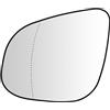 SENZEAL Vetro dello Specchietto Lato Guida Sinistro Riscaldato con Piastra Portante per Renault Kangoo II 2013-2021 (Sinistro)