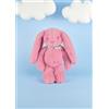 Doudou et Compagnie - Coniglio Fleurette Grenadine 35 cm - Peluche rosa ultra morbido per neonati con sciarpa floreale - Doudou Misto fin dalla nascita - Idea regalo Nascita - DC4302