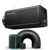 MARS HYDRO Ventilatore 2 in 1 con filtro ai carboni attivi da 150 mm, ventola Grow con motore EC, regolatore di velocità, sistema di ventilazione, set per coltivazione, idroponica, serra e giardino