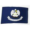 AZ FLAG Bandiera Louisiana 150x90 cm Poliestere Leggero 2 Occhielli | Uso interno bandiera decorativa dello stato americano della Louisiana doppie cuciture e bordi rinforzati