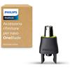 Philips OneBlade Accessorio rifinitore naso, compatibile con tutte le impugnature OneBlade, originale de Philips, modello QI100/50