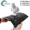 KINGROON stampante 3D Heatbed A + B foglio magnetico flessibile 180 x18 0/235x235mm piastra di costruzione magnetica per KP3S KP5L Ender 3 CR10