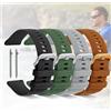 BERNY cinturino per orologio a sgancio rapido da 22 mm cinturino in silicone cinturino per orologio da polso morbido accessori per orologi sportivi in gomma di alta qualità