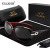 CLLOIO New Oval Women occhiali da sole polarizzati Driver Shade occhiali uomo donna Vintage Fashion occhiali da sole antiriflesso Oculos de sol